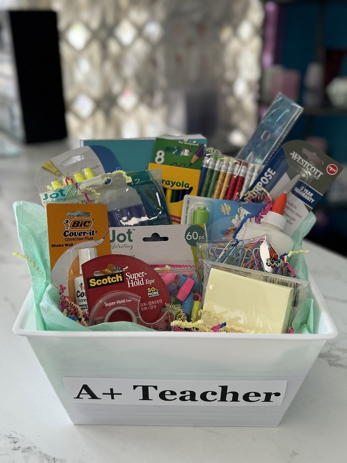 Teacher/Secretary Gift Basket