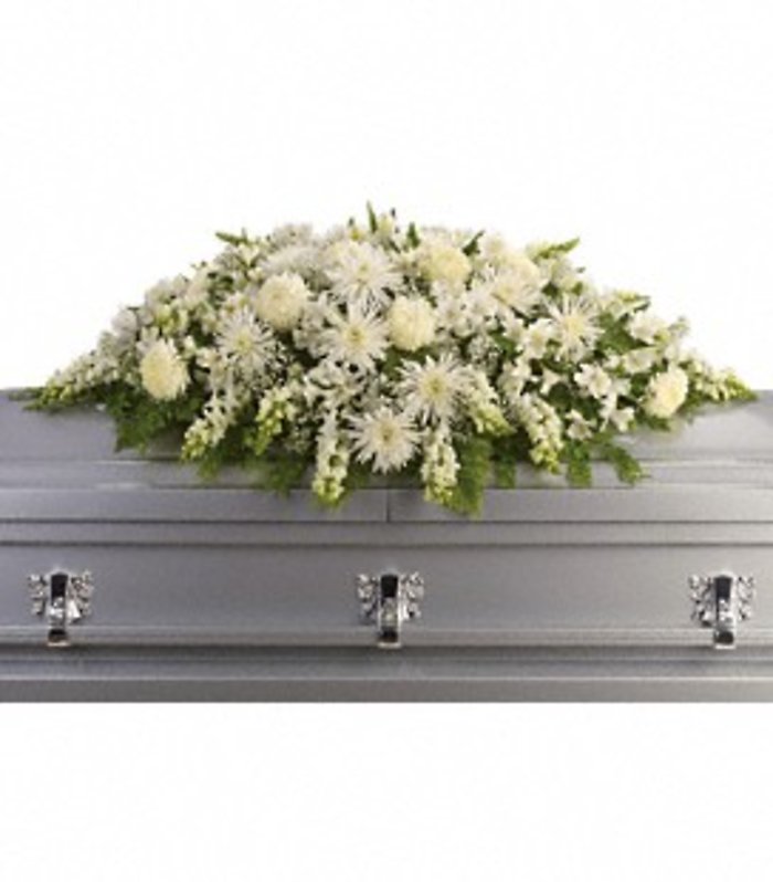 Enduring Light Full Casket Spray