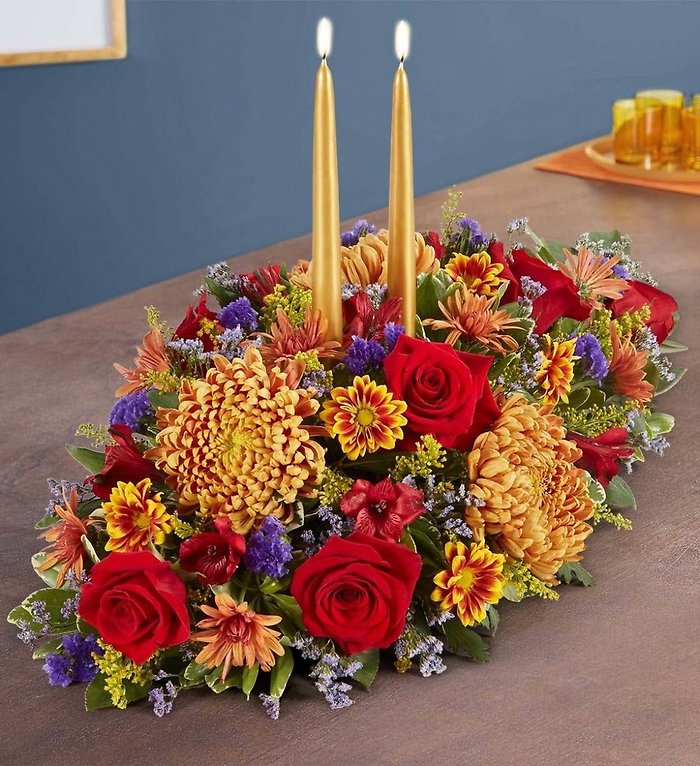 Brilliant Autumn Centerpiece