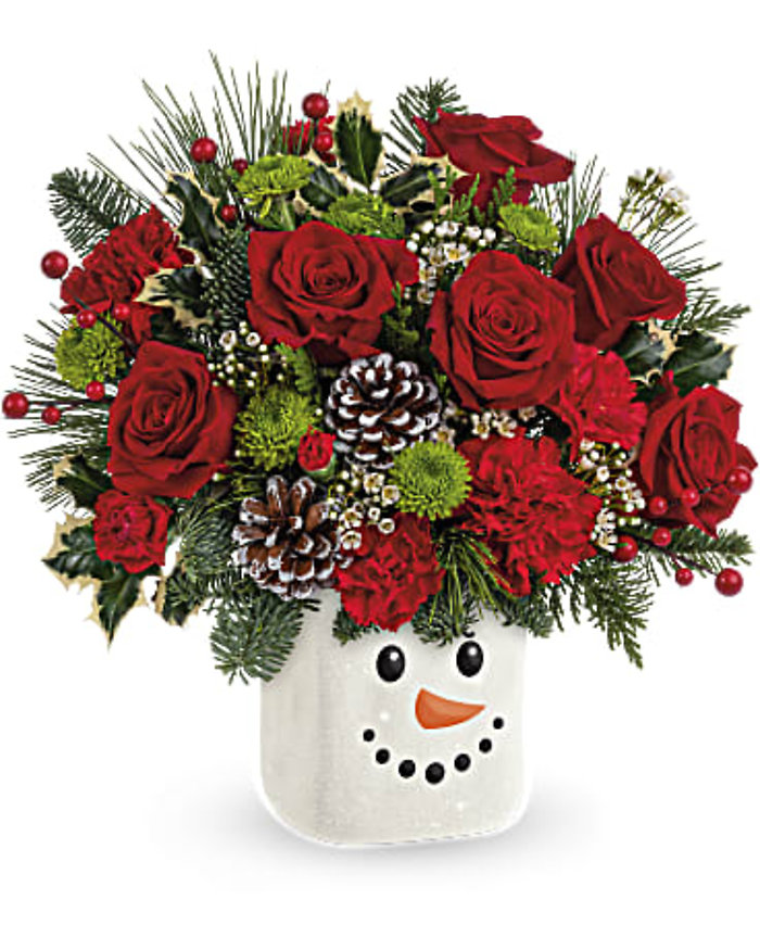 Festive Frosty Bouquet